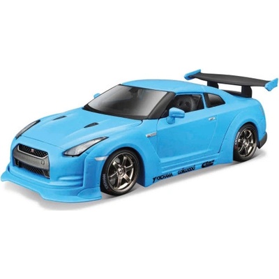 Maisto Nissan GT-R modrý Tokyo Mods 1:24
