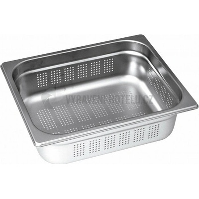 Dierkovaná gastronádoba GN 1/2 nerezová 32,5 x 26,5 cm, 150 mm 3160315