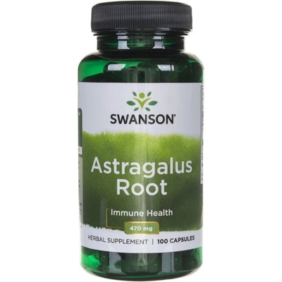 Swanson Astragalus Root Kozinec 470 mg 100 kapslí