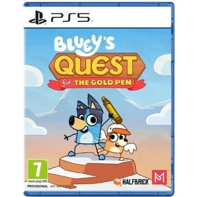 Bluey's Quest for The Gold Pen