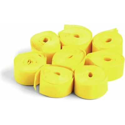 Tcm Fx pomalu padající konfety-serpentýny 5mx0.85cm, žluté, 100x