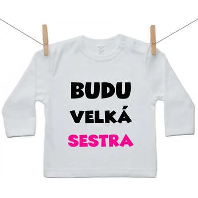 Boodyy tričko s dlouhým rukávem Budu velká sestra