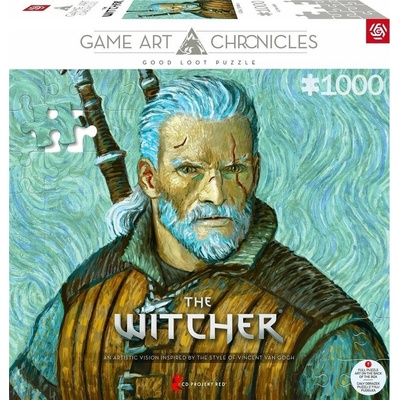 Good Loot Game Art Chronicles The Witcher Geralt & Vincent van Gogh 1000 dílků