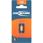 ANSMANN литиева батерия, cr2, 3 v, за алармени системи, дистанционни управления, гаражни врати, радиоуправления и др. , 1 бр (5020022)