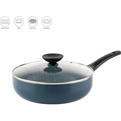 Luigi Ferrero 26 см дълбок тиган с капак Luigi Ferrero серия Prima