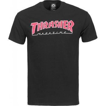 Thrasher Outlined black red