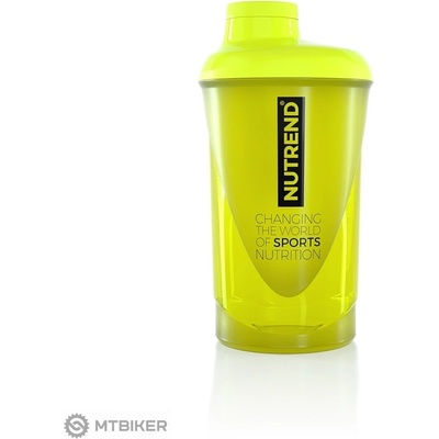 NUTREND šejker, 600 ml, žltá