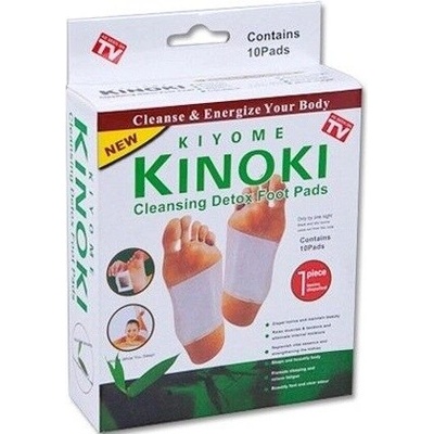 Kinoki Čistící a detoxikační náplasti na chodidla 10 ks