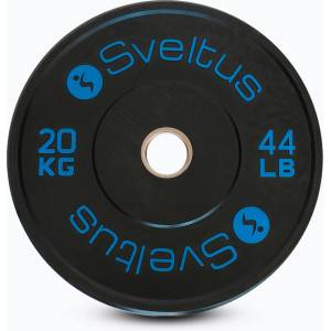 Sveltus Олимпийски бъмпер тежести Sveltus Training 20 kg black