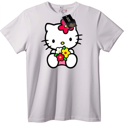 NOONEBRAND Hello Kitty с цветя - L, Black