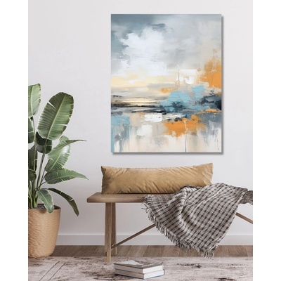 ZUTY Obrazy na stenu - Abstrakt 14 Rámovanie: vypnuté plátno na rám, Rozmer: 80x100 cm