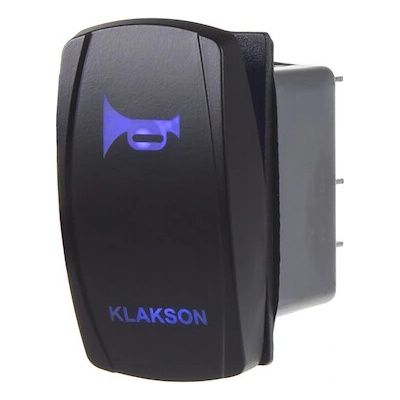 Rocker2 spínač KLAKSON 12/24V, 47138