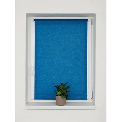 DeCori Roleta Bau Mini 42x150 melange 735 modrá