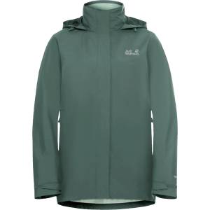 Jack Wolfskin Дамско 3-в-1 яке Jack Wolfskin Women's Rotwand 3in1 Jacket 3-in-1 jacket - Sago Palm - размер XL (104-5571-0415)
