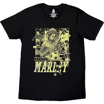 Bob Marley Football Collage Black L Риза (BMATS66MB03)