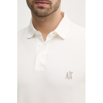 Giorgio Armani Памучна тениска с яка Armani Exchange (XM000367.AF13022.NOS)