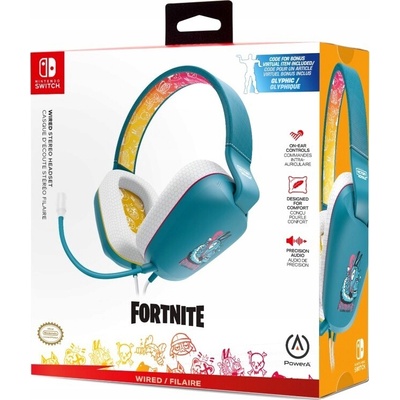 PowerA Wired Stereo Headset Fortnite Llambro NSHS0397-01