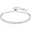 Swarovski Women's Trilogy Triple Row Crystal Tennis Bracelet - Silver/Crystal