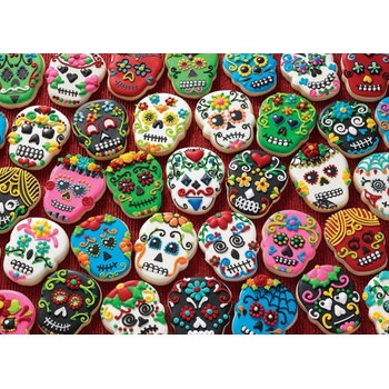Cobble Hill Sugar skull cookies 1000 dielov