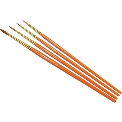 Humbrol Palpo Brush Pack AG4250 sada štetcov veľkosť 000/0/2/4