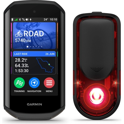 Garmin Edge 1050 + radar Varia RearVue 820