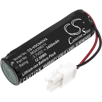 Cameron Sino Батерия за Vileda Quick & Clean, 3400 mAh, Li-Ion (CS-VDC843VX)