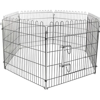 Flamingo Ohrádka pro štěňata Jax černá 160 x 80 cm