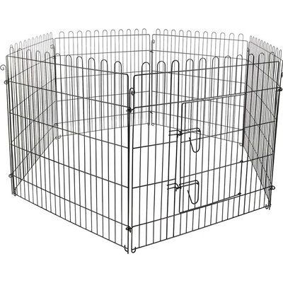 Flamingo Ohrádka pro štěňata Jax černá 160 x 80 cm