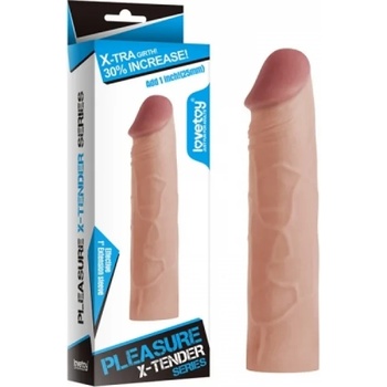 Реалистичен пенис удължител, 17см. - Penis Sleeve 1 Flesh (LVTOY00051)