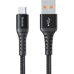 Mcdodo Кабел за данни - Mcdodo (CA-2281) - USB → Micro-USB, найлон оплетка, алуминий, QC4.0/3.0, 1m - Черен
