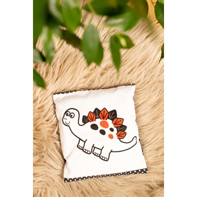 Jsem máma Kontrastní nahřívací polštářek 15x15 Dinosaurus