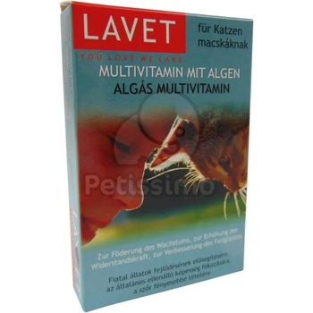 Image 1 of LAVET мултивитамини с водорасли за котки 50 бр