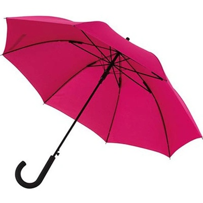 L-Merch SC59 automatický větruodolný deštník tm.růžový