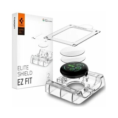 Spigen EliteShield EZ Fit na Google Pixel Watch 4/3 (45mm) (2 ks) AFL08525 – Zboží Živě