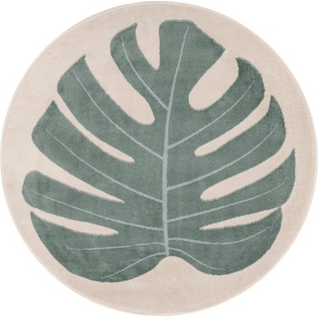 FD Зелено-бежов детски килим ø100 cm Deliciosa Malachite - FD (5901760436601)