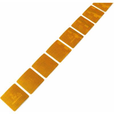 Páska reflexní konturová segmentová ŽLUTÁ 50,8 mm