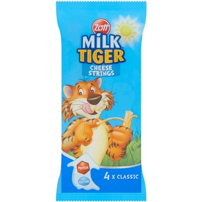 Zott Mozzarella Tyčinky Milk Tiger 4x bal 21g
