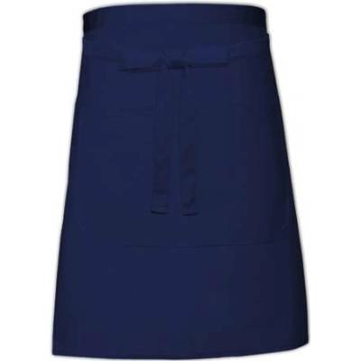 Link Kitchen Wear Pekařská zástěra s kapsou X964T Navy 90x50cm