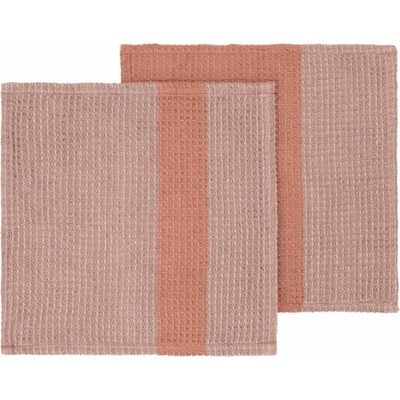 Blomus GANO 25 x 25 cm 2 ks šedobéžová/vínová