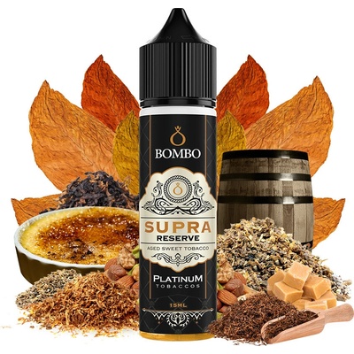 Bombo Platinum Tobaccos Supra Reserve 15ml/60ml