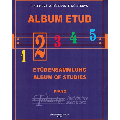Bärenreiter Album Etud klavír 2 – Zboží Dáma