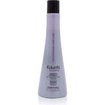 Phytorelax Laboratories Keratin No-Yellow шампоан, неутрализиращ жълтите нюанси 250ml