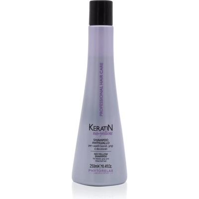 Phytorelax Laboratories Keratin No-Yellow шампоан, неутрализиращ жълтите нюанси 250ml