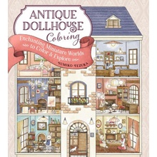 Antique Dollhouse Coloring: Enchanting Miniature Worlds to Color & Explore