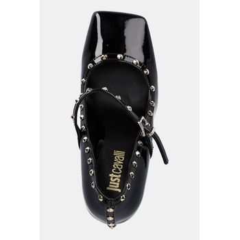 Just Cavalli Обувки с тънък ток Just Cavalli в черно 79RA3S50ZSD52899 (79RA3S50ZSD52899)