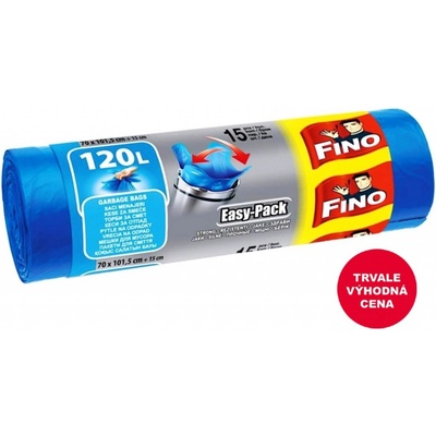 Fino sáček zavazovací 120 l 25 µm 15 ks