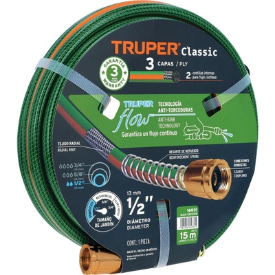 Truper MAN-15X1/2R Štandardná 1/2" 15 m