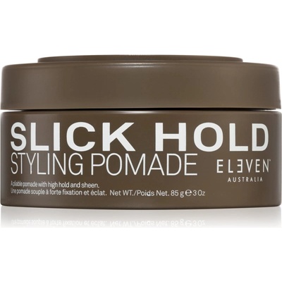 Eleven Australia Slick Hold Styling Pomade стилизираща паста с много силна фиксация със силен гланц 85 гр