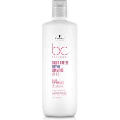 Schwarzkopf BC Bonacure Color Freeze Silver Shampoo 1 l