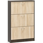 Bogdan Furniture Europe Шкаф за обувки Мебели Богдан 3-e20, венге и сонома - memo